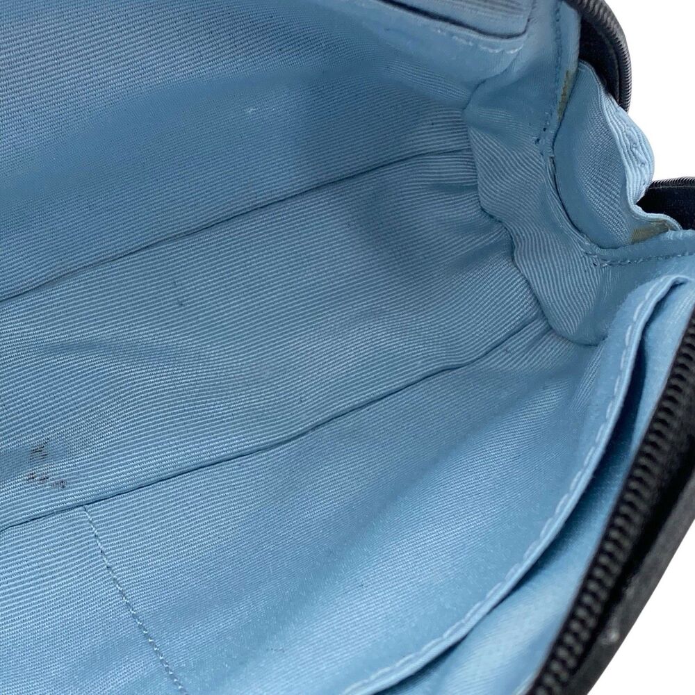 Coach Heritage Signature Logo Coated Canvas Cosmetic‎ Bag - Picture 10 of 12